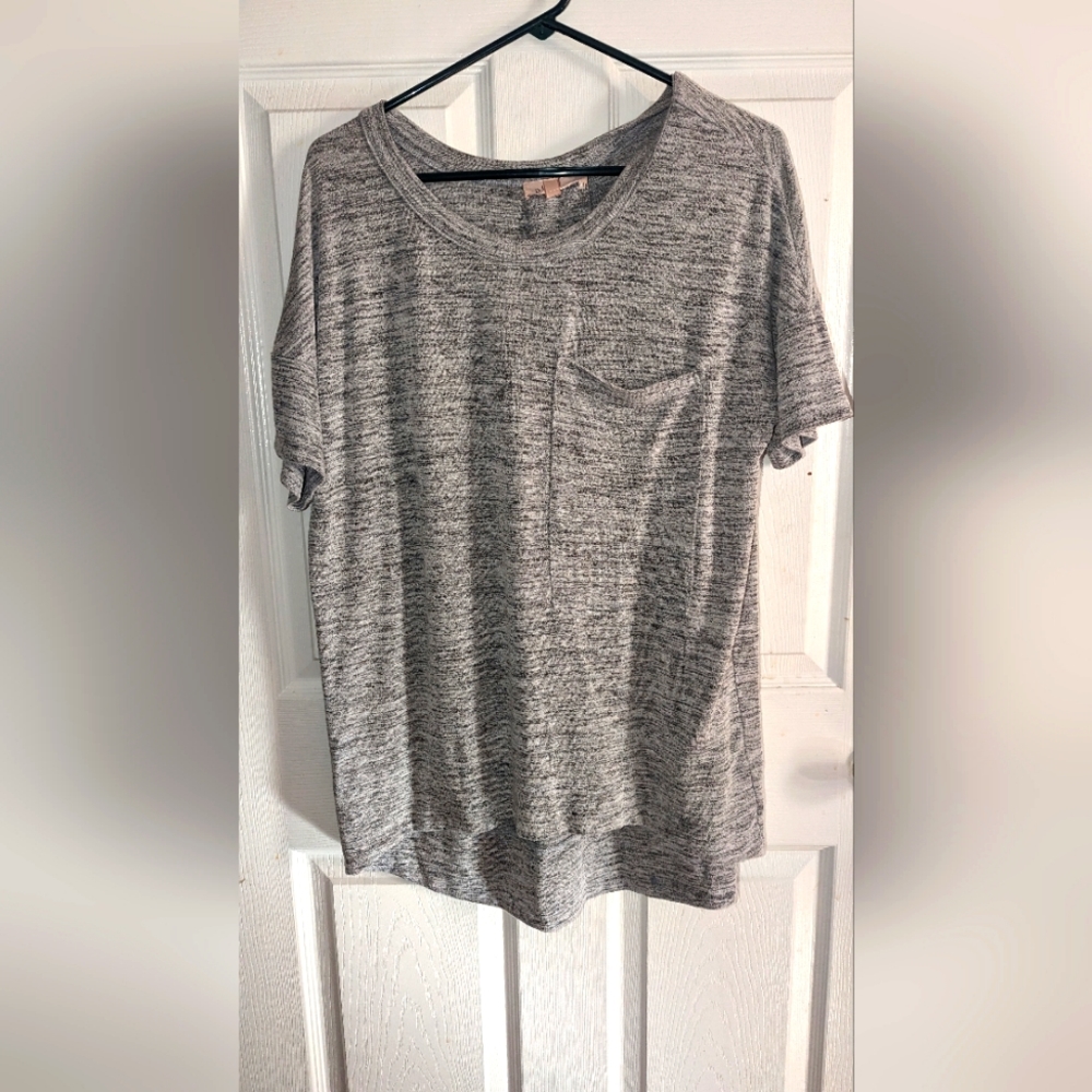 Philosophy Grey loose fitting blouse